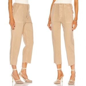 MOTHER The‎ Patch Pocket Private Ankle in Khaki